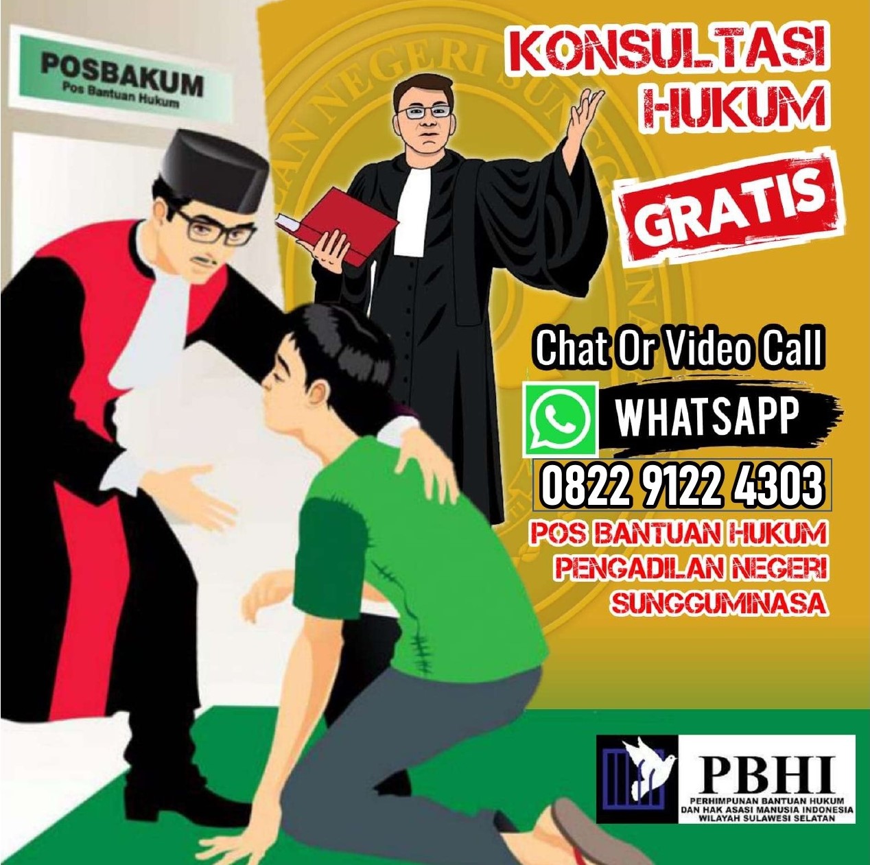 STIKER LAYANAN POSBAKUM new